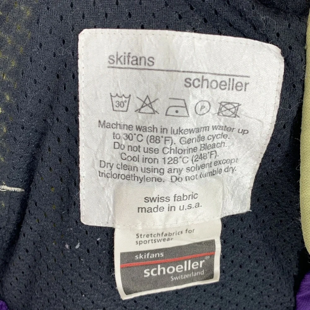 Ladies IBEX Cirque Size Small Purple Zip Jacket Schoeller Wool‎ Blend USA Made - Picture 9 of 11